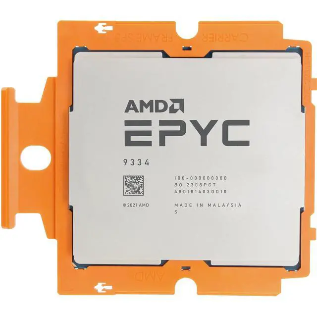 Alt view image 3 of 6 - AMD EPYC 9334 32C 2.7GHz 128M DDR5-4800 210W (Dell) (100-000000800)
