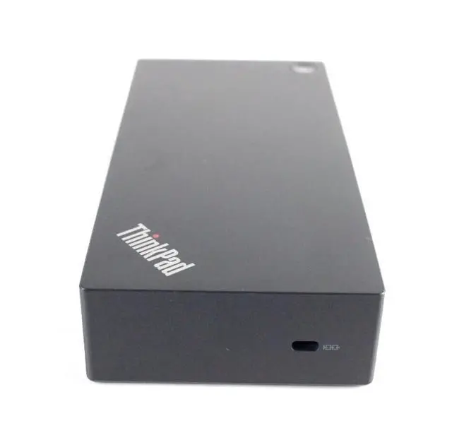 Alt view image 5 of 7 - Lenovo ThinkPad USB-C Laptop Docking Station 40A9 DK1633 w/ Power adapter (OC)
