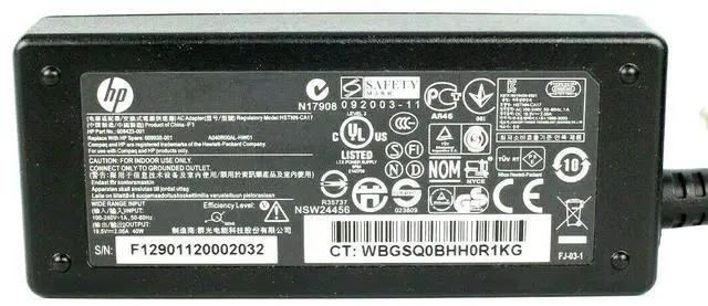 Alt view image 3 of 7 - LOT OF 20 HP 40W Charger Genuine OEM HP Laptop AC Adapter HSTNN-CA17 (AMX)