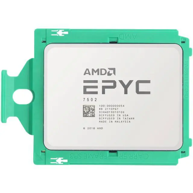 Alt view image 3 of 6 - AMD EPYC 7502 32C 2.5GHz 128M DDR4-3200 180W (Dell) (100-000000054)