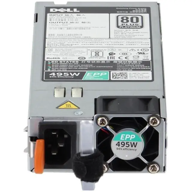 Alt view image 2 of 7 - Dell 495W EPP 80+ Platinum PSU (GRTNK)