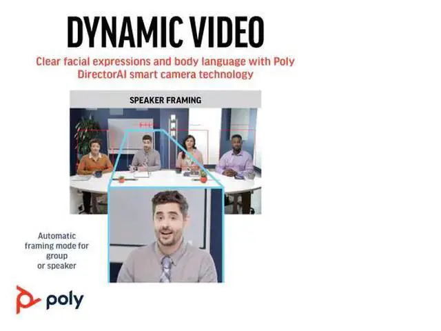 Alt view image 6 of 7 - Poly Studio R30 USB Video Bar