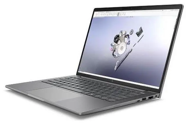 Alt view image 2 of 7 - HP ZBook 8 G1i 14" Mobile Workstation PC Wolf Pro Security Edition Intel Arc