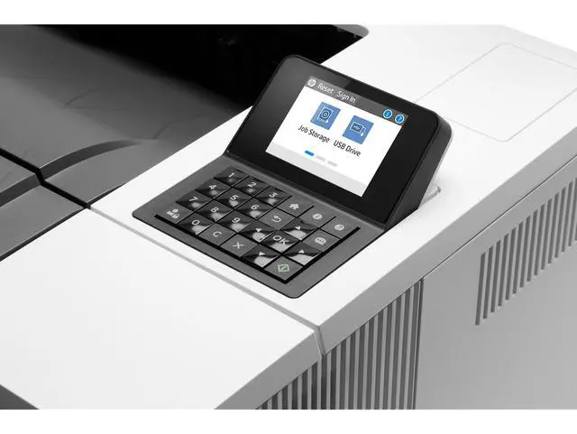 Alt view image 2 of 7 - HP LaserJet Enterprise M507n Laser Printer, Black And White Mobile Print Up to