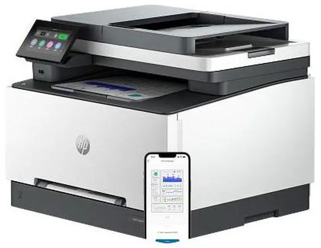 Alt view image 2 of 6 - HP Color LaserJet Pro MFP 3301fdw Laser Printer, Color Mobile Print, Copy, Scan,