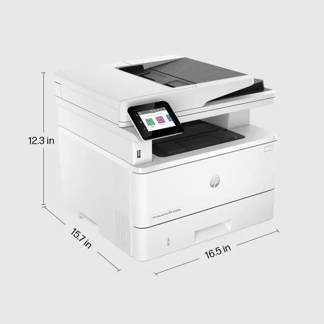 Alt view image 6 of 7 - HP LaserJet Pro MFP 4101fdn Laser Printer, Black And White Mobile Print, Copy,