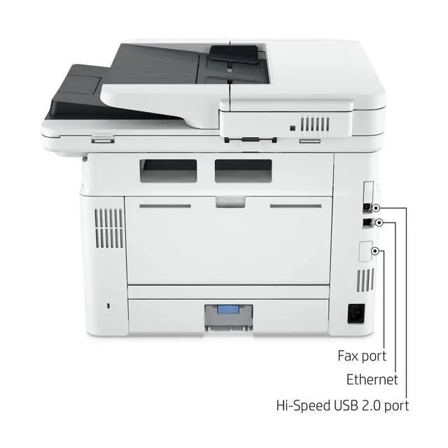 Alt view image 7 of 7 - HP LaserJet Pro MFP 4101fdw Laser Printer, Black And White Mobile Print, Copy,