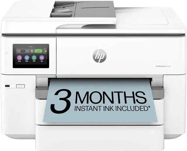Main image of HP OfficeJet Pro 9730e Wide-format Printer with 3 Months of Instant Ink for
