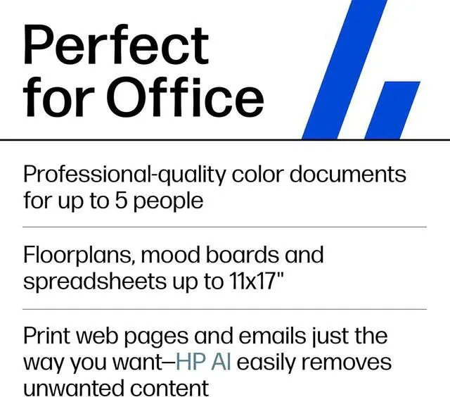 Alt view image 7 of 7 - HP OfficeJet Pro 9730e Wide-format Printer with 3 Months of Instant Ink for