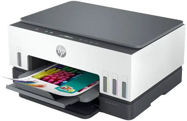 Alt view image 3 of 7 - HP Smart Tank 6001 All-in-One InkJet Printer, Color Mobile Print, Scan, Copy,