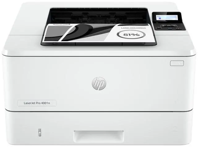 Main image of HP LaserJet Pro 4001n Laser Printer, Black And White Mobile Print Up to 80,000