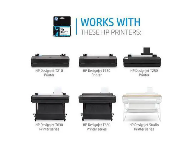 Alt view image 3 of 6 - HP 712 29-ml Cyan DesignJet Ink Cartridge, 3ED67A