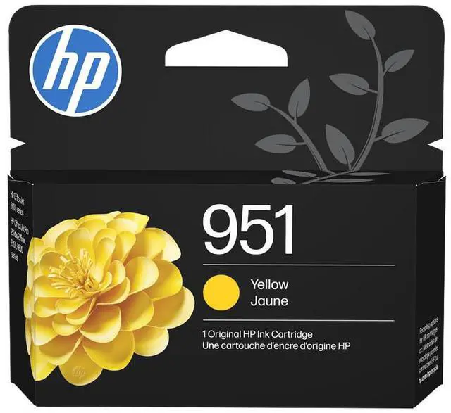 Main image of HP 951 Yellow Original Ink Cartridge, ~700 pages, CN052AN#140