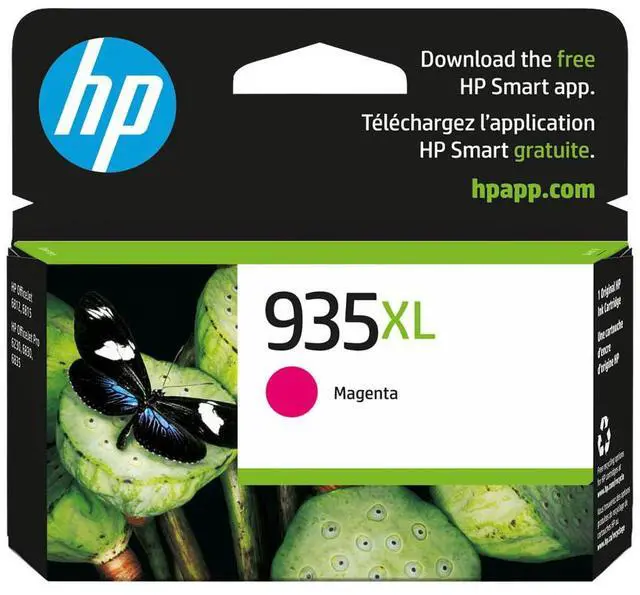 Main image of HP 935XL High Yield Magenta Original Ink Cartridge, ~825 pages, C2P25AN#140