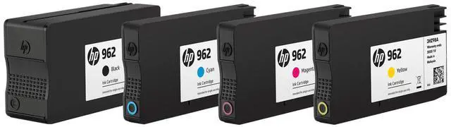 Alt view image 2 of 7 - HP 962 Yellow Original Ink Cartridge, ~700 pages, 3HZ98AN#140