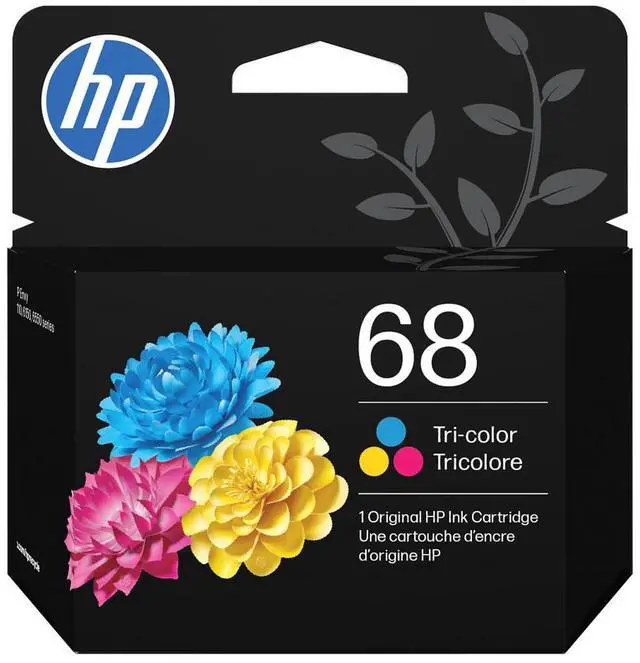 Main image of HP 68 Tri-color Original Ink Cartridge, ~120 pages, 7FP20TN