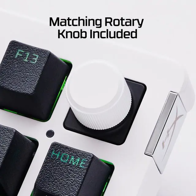 Alt view image 4 of 6 - HyperX Alloy Rise Top Plate - White