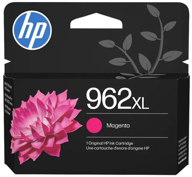 Main image of HP 962XL High Yield Magenta Original Ink Cartridge, ~1,600 pages, 3JA01AN#140