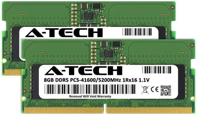 Alt view image 2 of 6 - 16GB 2x 8GB DDR5-5200 Dell 24 EC24250 AIO 27 EC27250 AIO Memory RAM