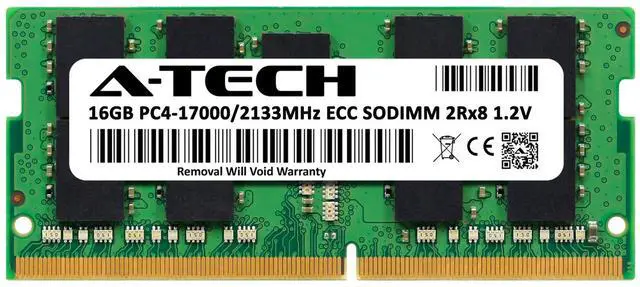 Alt view image 2 of 6 - (NOT FOR HOME PC!) 16GB DDR4 2133 ECC SODIMM Kingston KTH-PN421E/16G Equivalent Server Memory RAM