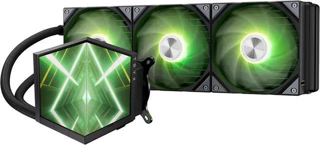 Main image of TRYX Stage ARGB 360mm AIO Screen3D Display Modes Asetek 7th GenV2 (Black)