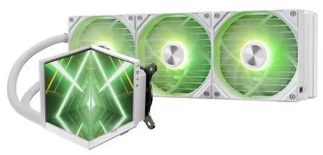 Main image of TRYX Stage ARGB 360mm AIO Screen3D Display Modes Asetek 7th GenV2 (White)