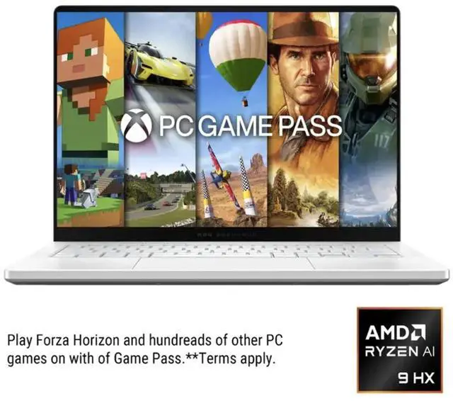 Alt view image 5 of 5 - ASUS ROG Zephyrus 14" OLED AMD Ryzen AI 9 HX 370 32GB 1TB SSD GF RTX 5070Ti W11P