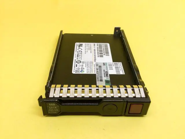 Alt view image 2 of 3 - 816985-B21 HPE 480GB SATA 6G MIXED USE SFF SC SSD 817106-001