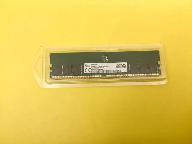 Alt view image 3 of 3 - SK Hynix 32GB 2Rx8 PC5-5600B UDIMM Desktop Memory HMCG88AGBUA084N