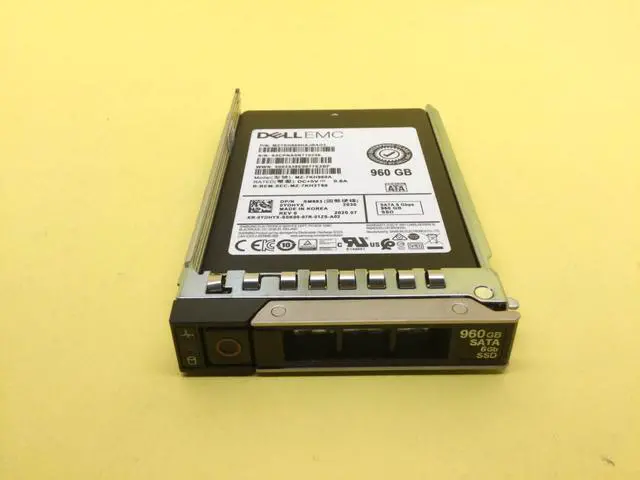 Alt view image 2 of 3 - YDHYX DELL 960GB SATA 6Gbps Mixed Use TLC 2.5in SSD 0YDHYX MZ-7KH960A