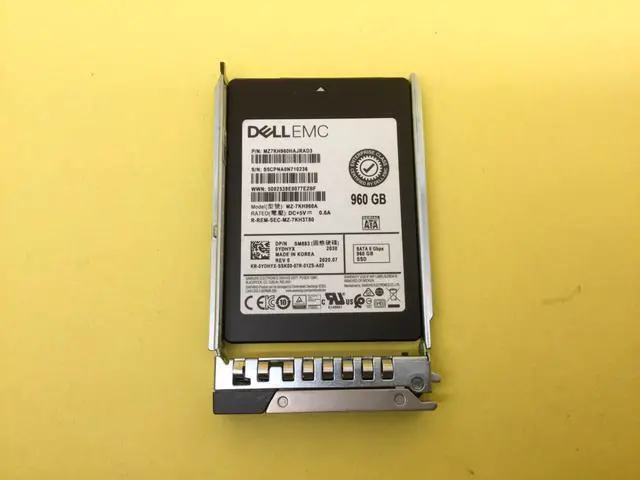 Main image of YDHYX DELL 960GB SATA 6Gbps Mixed Use TLC 2.5in SSD 0YDHYX MZ-7KH960A