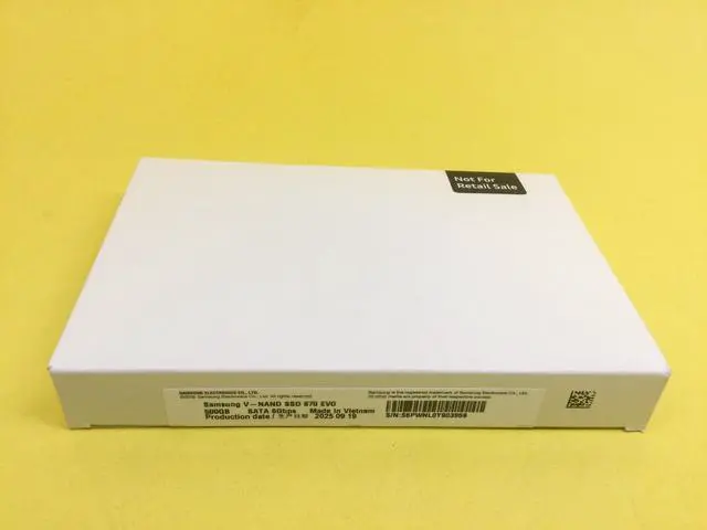 Alt view image 3 of 3 - MZ-77E500 OEM SAMSUNG 870 EVO 500GB 2.5 Inch SATA III Internal SSD