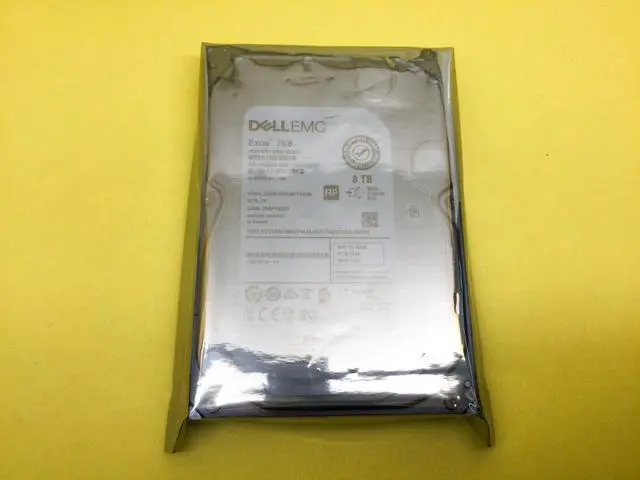 Alt view image 2 of 2 - (NOT FOR HOME PC!) ST8000NM014A Dell EMC 8TB 7.2K SAS 12Gb/s 3.5in 512e HDD 118000919-01