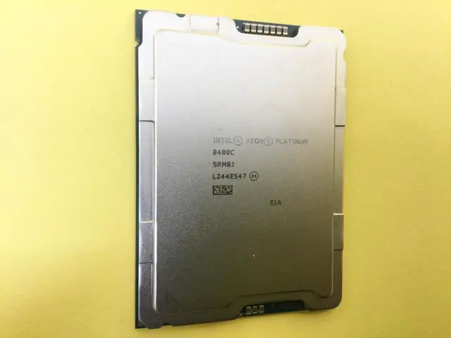 Main image of SRM8J INTEL XEON PLATINUM 8480C 56-Core 2.00GHz 112 threads 350W CPU