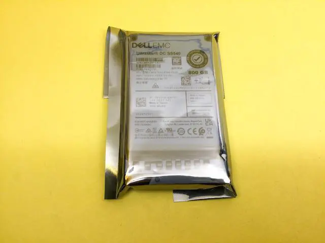 Alt view image 3 of 3 - (NOT FOR HOME PC!) 6VJC9 Dell 800GB SAS 12Gbps Mixed Use 2.5in 512e SSD 06VJC9 WUSTR6480BSS200