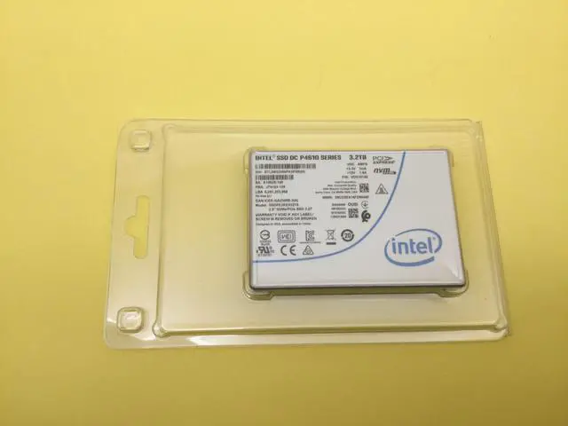 Alt view image 3 of 4 - Intel DC P4610 Series 3.2TB PCIe 3.1 x4 NVMe 2.5'' U.2 SSD SSDPE2KE032T8