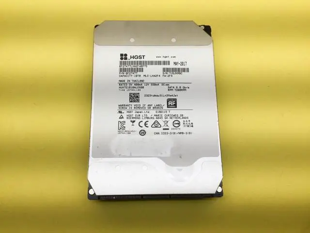 Main image of WD HGST DC HC510 10TB 6Gb/s 7.2K RPM 3.5" SATA HDD HUH721010ALE600