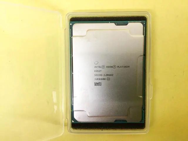 Main image of SRKHG Intel Xeon Platinum 8352Y 32-Cores 2.2GHz 48MB 205W LGA4189 CPU