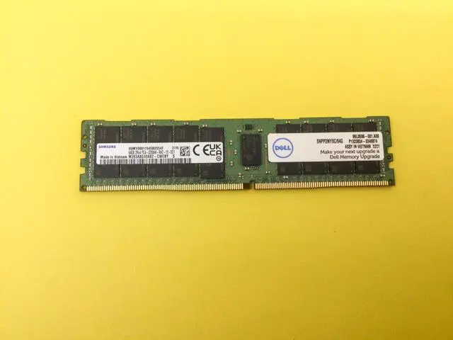 Main image of SNPP2MYXC/64G DELL 64GB 2Rx4 PC4-3200AA DDR4 SERVER MEMORY