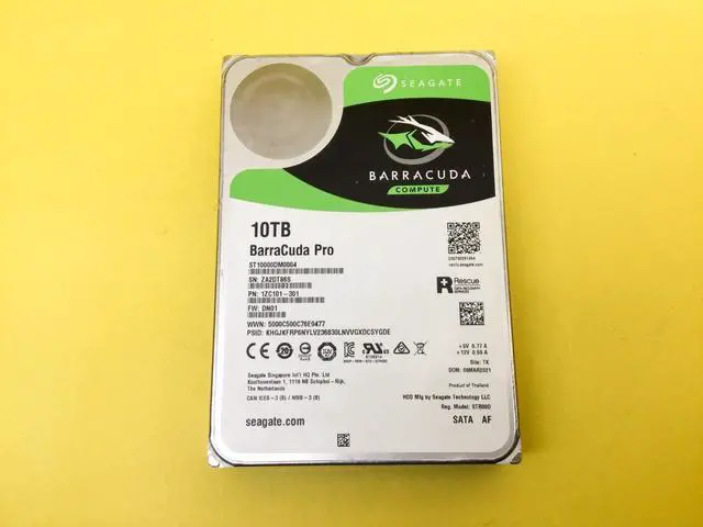 Main image of Seagate BarraCuda Pro 10TB 7200RPM SATA 6Gb/s 3.5'' HDD ST10000DM0004
