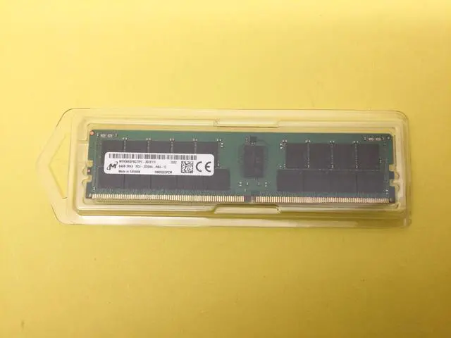 Alt view image 3 of 3 - MICRON 64GB (1X64GB) 2RX4 PC4-3200AA DDR4 SERVER MEMORY MTA36ASF8G72PZ-3G2E1