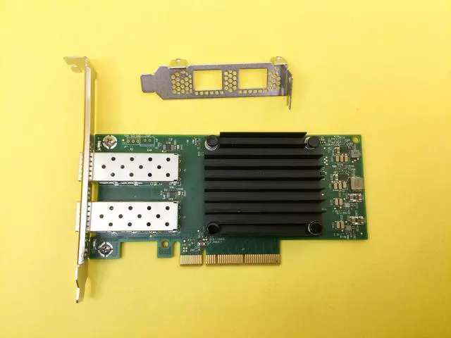 Main image of Mellanox ConnectX-5 EDR 10/25GbE 2-Ports PCIe SFP28 Network Adapter MCX512A-ACAT