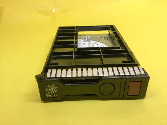 Alt view image 3 of 4 - 804634-B21 HPE 1.6TB SATA 6G MIXED USE LFF (3.5IN) SCC SSD 805384-001