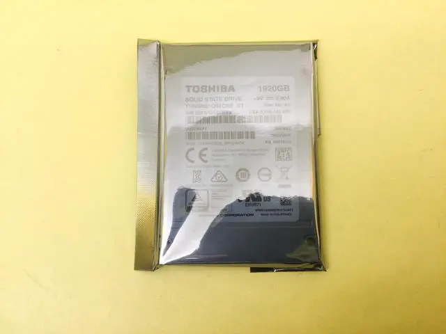 Alt view image 2 of 2 - Toshiba 1.92TB SATA 6Gb/s 2.5" Enterprise SSD THNSN81Q92CSE