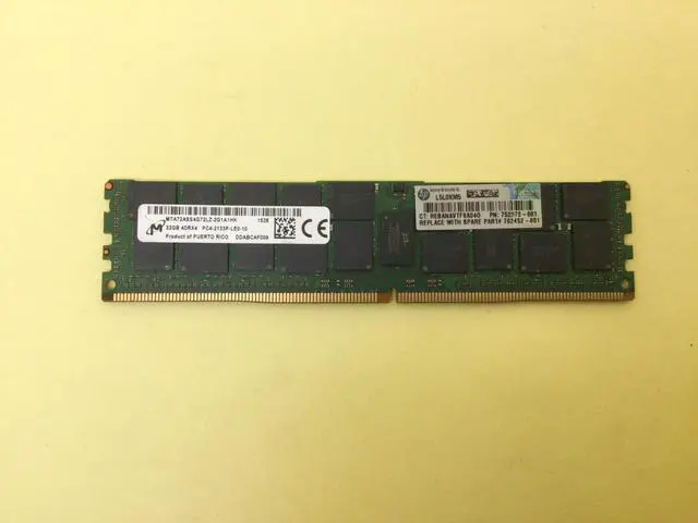 Alt view image 3 of 5 - 752372-081 HP 32GB 4DRx4 PC4-2133P-L Server Memory 774174-001 726722-B21