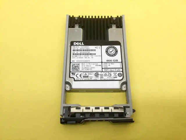 Main image of (NOT FOR HOME PC!) RVCY3 Dell 800GB 12Gb/s SAS 2.5in WI MLC SSD SDFAF01DAA01 0RVCY3