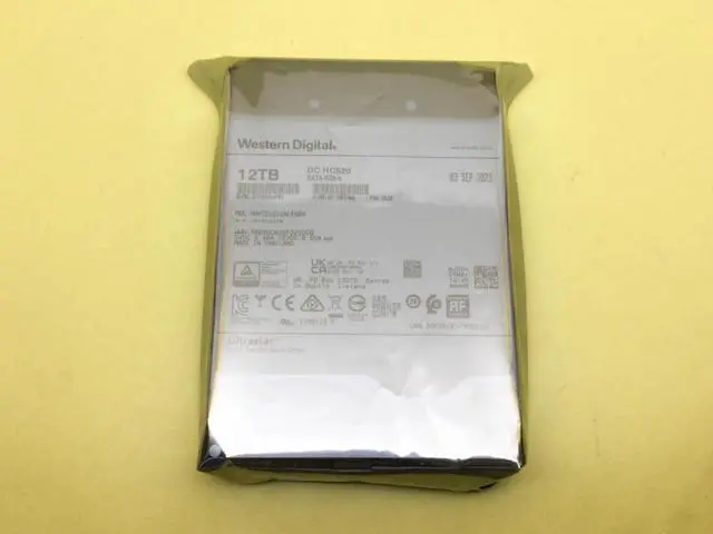 Alt view image 4 of 4 - WD Ultrastar DC HC520 12TB 7.2K RPM SATA 6Gb/s 3.5" HDD HUH721212ALE604