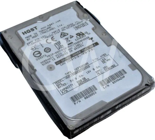 Alt view image 2 of 4 - (NOT FOR HOME PC!) 0B28953 Hitachi 600GB 15K RPM 12Gbps 2.5" SAS HDD Hard Drive HUC156060CSS200
