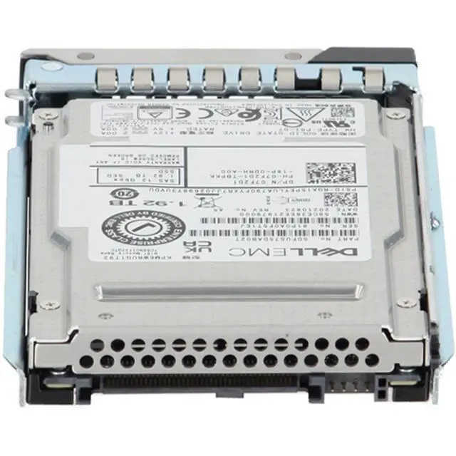 Alt view image 4 of 5 - (NOT FOR HOME PC!) 7F2D1-CP1 Dell 1.92TB 12/24Gbps SAS RI TLC SED FIPS 2.5 SSD KPM6WRUG1T92 CPO