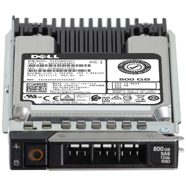 Alt view image 2 of 5 - (NOT FOR HOME PC!) CN3JH-CP3 Dell 800GB 12Gbps SAS WI MLC 2.5 SSD PX05SMB080Y CPO